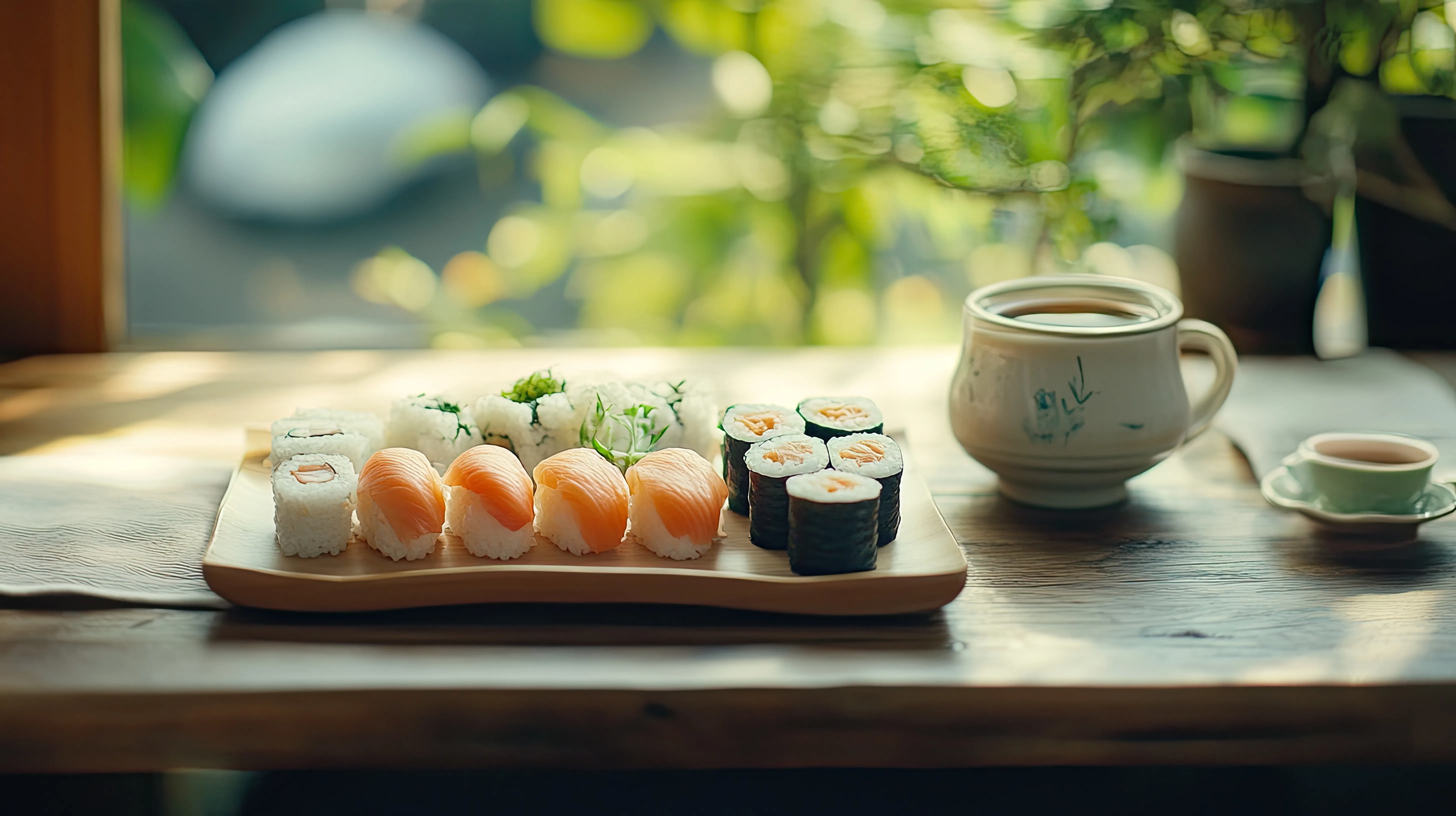 Fersk sushi hos Mai Oishi Sushi Bar